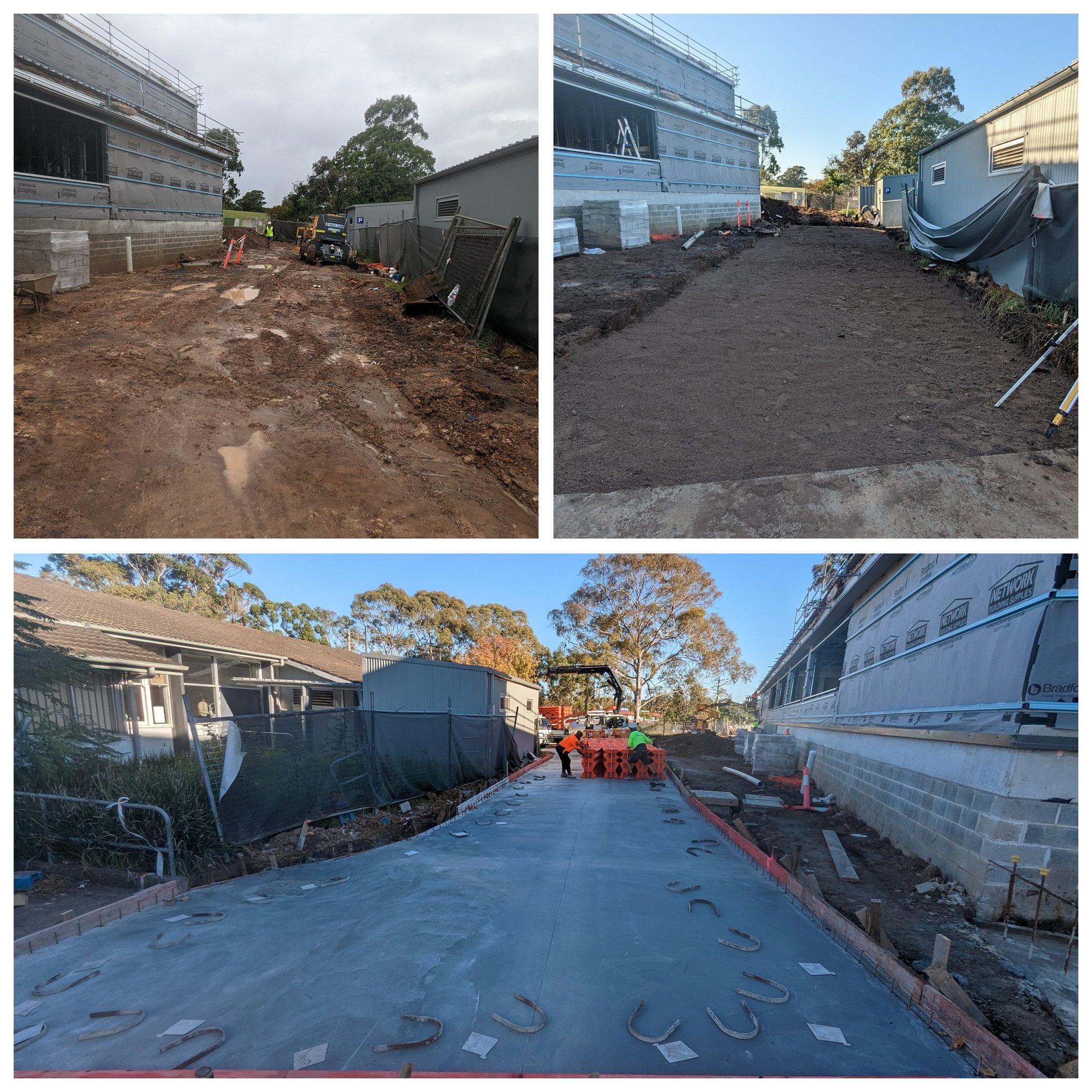 Samex Civil Excavation PTY LTD recent work